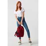 Nemo Bags Unisex Çantası Krinkıl Su Geçirmez Okul Çantası 14 Inç Laptop Seyahat Çantası 40X30X15CM - Bordo
