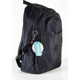 Nemo Bags Unisex Çantası Krinkıl Su Geçirmez Okul Çantası 14 Inç Laptop Seyahat Çantası 40X30X15CM - Siyah