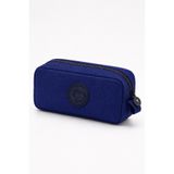 NEMO BAGS Unisex Lacivert Kalemlik, Tek Gözlü Kalem Kutusu, 20x10x3cm
