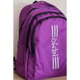 Nemo Bags Unisex Sırt Çantası Büyük Boy Okul Spor Çantası, 16,9 Inç, 45X30X15CM 24 Lt - Mor