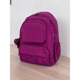 Nemo Group Bordo Orta Boy Sırt Çantası Okul Çantası Laptop ve Seyahat Çantası Su Geçirmez Spor Çantası 40X30X15cm
