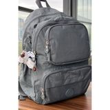 Nemo Group GRİ Sırt Çantası Okul Çantası Laptop ve Seyahat Çantası Su Geçirmez Spor Çantası 40X30X15cm - Gri