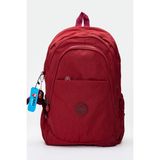 Nemo Group Unisex Sırt Çantası Krinkıl Su Geçirmez Okul Çantası 14 Inç Laptop Seyahat Çantası - Bordo