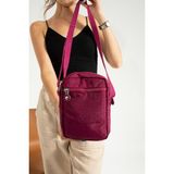 Nemo Group Unisex Telefonluk, Cüzdan, Kartlık, Çapraz Askılı Omuz Çantası, 18X13CM - 18 x 13 cm - Bordo
