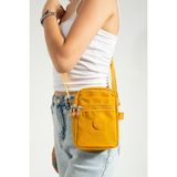 Nemo Group Unisex Telefonluk, Cüzdan, Kartlık, Çapraz Askılı Omuz Çantası, 18X13CM - 18 x 13 cm - Sarı