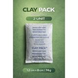Nemtut Clay Pack Aktif Kil Nem Alıcı 2 Unit 74 Gr 70 Adet Bentonit Kil Nem Tutucu Elektronik Tekstil Deri Endüstriyel Ürün Koruyucu Nem Giderici