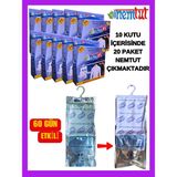 Nemtut Nem Alıcı Rutubet Giderici Küf ve Korozyon Önleyici Koku Giderici Askılı Nem Tutucu 10 Kg 10 Kutu 20 Paket - 10 Adet