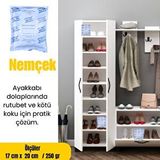 Nemtut Nemçek, Nem Emici Çekici, Rutubet Alici, Küf Önleyici, Kötü Koku Giderici (5 PAKET)