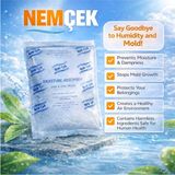 Nemtut Nemçek Nem Rutubet Korozyon Buhar Terleme Çekici Alıcı Tutucu Giderici Önleyici (10 Paket) 2500 gr