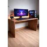 Nenu Nova Atlas Çam Oyuncu Masası 120x60 cm | Bilgisayar Masası | Gaming Desk | Çalışma Masası | Ofis Masası | Modern Geniş Masa