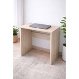 Nenu Nova Traverten Renk Bilgisayar Masası 70x45 cm Çalışma Masası Minimal Modern Tasarım