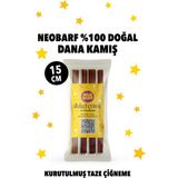 Neo Barf Doğal Dana Kamış 15 cm 12 Adet Naturel Köpek Ödül Çubuğu