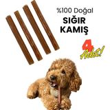 Neo Barf Doğal Dana Kamış 15 cm 4 Adet Naturel Köpek Ödül Çubuğu