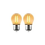 Neo Rustik LED Ampul, x Tasarımlı, Dekoratif Aydınlatma, Enerji Tasarruflu (2, G45-4 Watt)