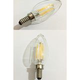 Neo Vista 4W C35 LED Filament Mum Tipi Ampul E14 Sarı Işık Rustik Dekoratif Aydınlatma
