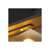 Neo Vista Slim Led Kabin Armatürü Hareket Sensörlü Dekoratif Gece Lambası Usb Şarjlı Aydınlatma 40 Cm BEYAZ 3W
