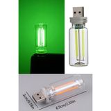 Neo Vista USB LED Gece Lambası Yeşil Işık Dokunmatik Mini Taşınabilir USB Lamba