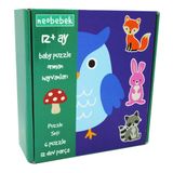 Neobebek 0795137448473 Baby Orman Hayvanları Puzzle