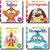 Neobebek Meraklı Gözler Serisi (4 Oynak Gözlü Kitap)