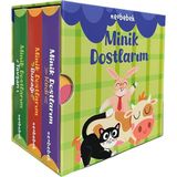 Neobebek Minik Dostlarım Kukla Kitap Seti 3 Kitap - Emine Metin Yazılı Eğitici Kitaplar
