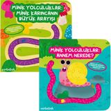 Neobebek Minik Yolculuklar Serisi 2 Parmak Takipli Kitap - Okul Öncesi Eğitici & Öğretici Kitaplar
