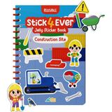 Neobebek STICK4EVER - Construction Site (Tak Çıkar Jelly Sticker Kitabı)