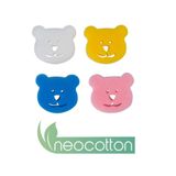 neocotton Ayıcıklı Bebek Yıkama Banyo Süngeri 4'lü