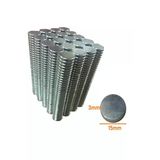 Neodyum Mıknatıs 15 X 3Mm Nikel 20 Adet Fiyatıdır