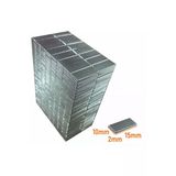 Neodyum Mıknatıs 15X10x2 Mm Nikel 50 Adet Fiyatıdır