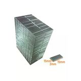 Neodyum Mıknatıs 15X15x2 Mm Nikel 30 Adet Fiyatıdır