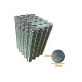 Neodyum Mıknatıs 20 X 3 Mm Nikel 20 Adedin Fiyatıdır