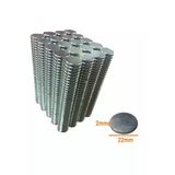 Neodyum Mıknatıs 22 X 2 Mm Nikel 40 Adedin Fiyatıdır