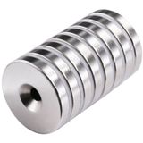 Neodyum Mıknatıs, 25Mm X 10-5Mm X 5Mm Havşa Delikli, Adet Seçmeli 1 Adet