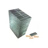 Neodyum Mıknatıs 30X10x2 Mm Nikel 20 Adet Fiyatıdır