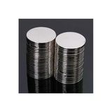 Neodyum Mıknatıs 50 Adet 15Mm X 1Mm Yuvarlak Güçlü Mıknatıs