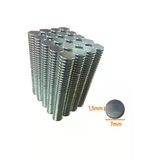 Neodyum Mıknatıs 7X1,5 Mm Nikel 300 Adet Fiyatıdır