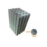 Neodyum Mıknatıs 8X1,5 Mm Nikel 300 Adet Fiyatıdır
