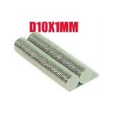 Neodyum Mıknatıs D10X1 Mm 100 Adet Magnet Ebadı