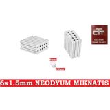 Neodyum Mıknatıs D6X 1.5 Mm Ekstra Kuvvetli 100 Adet