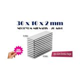Neodyum Mıknatıs Neodyum Magnet 30X10X2 Mm 20 Adet