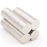 Neodyum Mıknatıs Silindir 8x1mm X 10 Adet
