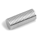 Neodyum Mıknatıs Yuvarlak 8X1mm - 15 Adet