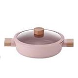 Neoflam Blossom Alüminyum Döküm 24 cm Pembe Tencere