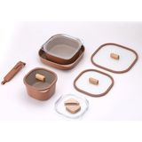 Neoflam Fika Comfort Terracota Tencere ve Tava Seti - 0 - 19 L