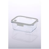 Neoflam Fika Glace Vakumlu Cam 1900 ml Gri Saklama Kabı