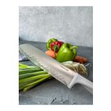 Neoflam Fika Gri 18 cm Microban Santoku Bıçak