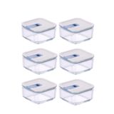 NEOFLAM Perfect Seal Kare 350ML 6'lı Saklama Kabı Seti