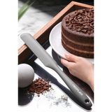 Neoflam Silikon Ince Pasta Spatulası Gri