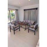 Neokas Bahce Mobilyası, Modern Balkon Mobilyası, Kafe Oturma Takımı, Teras Koltugu, 1+1+2+3+m Beyaz