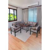 neokas Bahce Mobilyası, Modern Balkon Mobilyası, Kafe Oturma Takımı, Teras Koltugu, 1+1+2+3+M